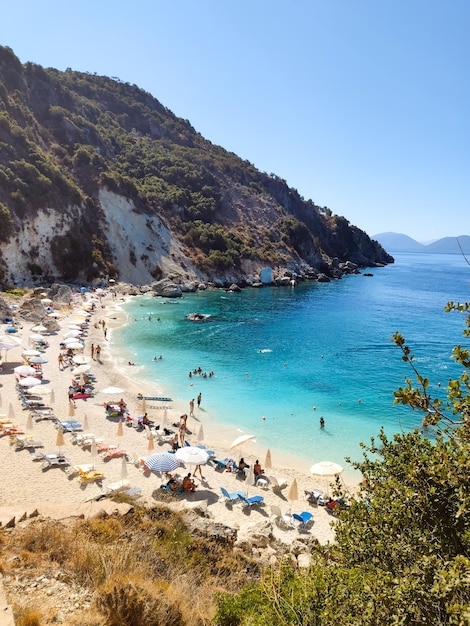 Lefkada island beaches summer vacation