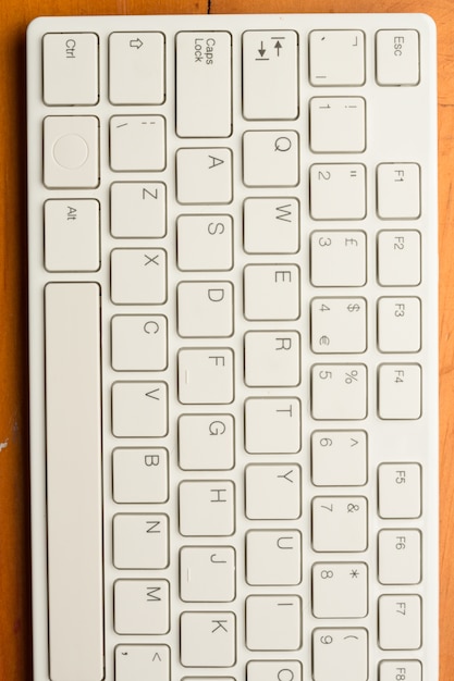 Photo left part of a keyboard