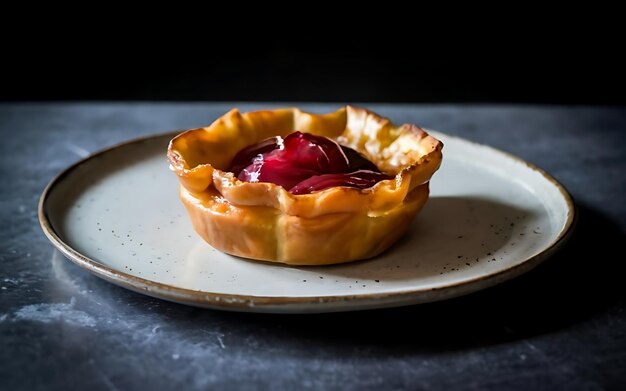 Leg de essentie van Tarte Tatin vast in een overheerlijke foodfotografie-opname