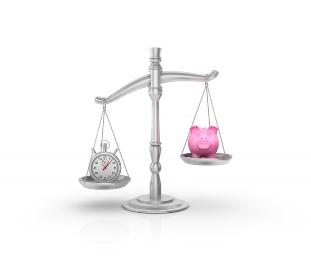 Legal Weight Scale with Stopwatch and Piggy Bank