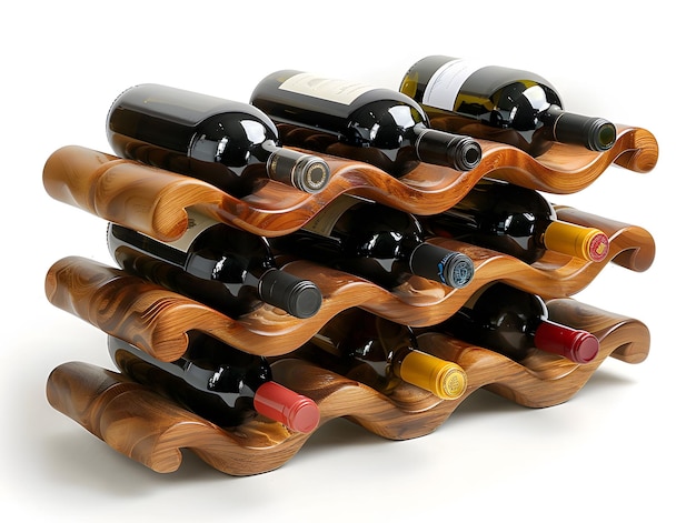 legant Wooden Wine Rack