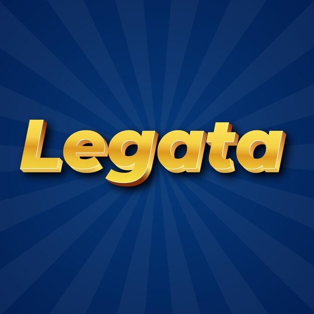 Legata text effect gold jpg attractive background card photo