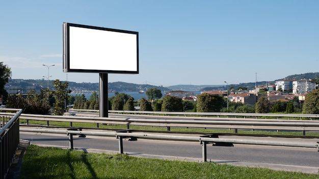 Lege billboard-achtergrond