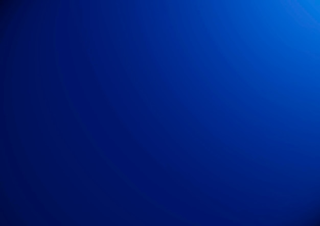 Lege donkerblauwe kamer met gradiënt blauwe abstracte achtergrond voor weergave van uw product