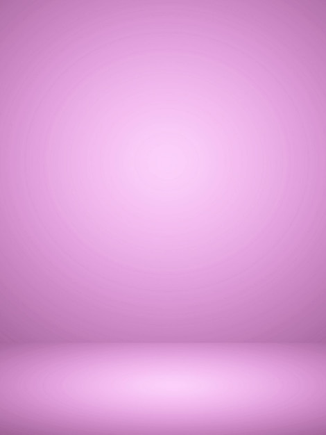 Lege kamer paarse lichte achtergrond