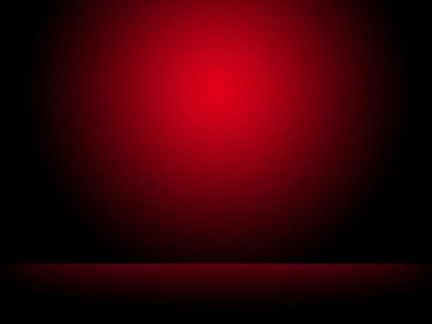Lege kamer rood licht achtergrond