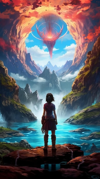 The legend of zelda : breath of the wild poster