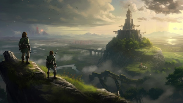 The legend of zelda : breath of the wild wallpaper