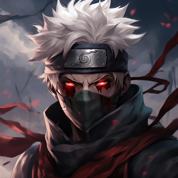 Kakashi Naruto Anime - Gráfico vetorial grátis no Pixabay - Pixabay