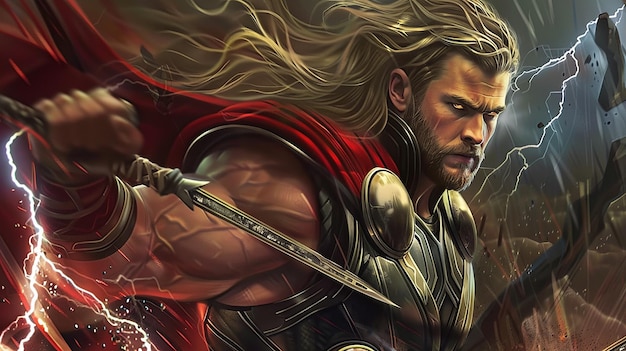 The legendary Norse God of Thunder