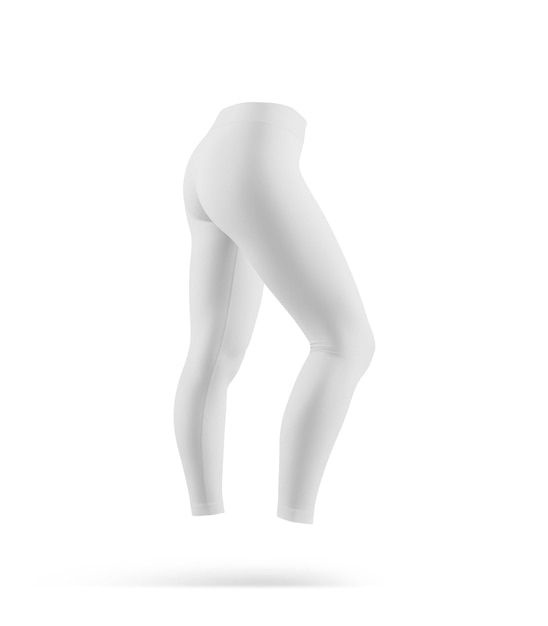 leggings sideway on white background