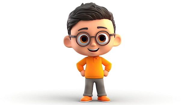 A lego figure with glasses and a shirt that says " go - to "