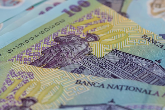 LEI Roemeens geld RON Leu Geld Europese valuta