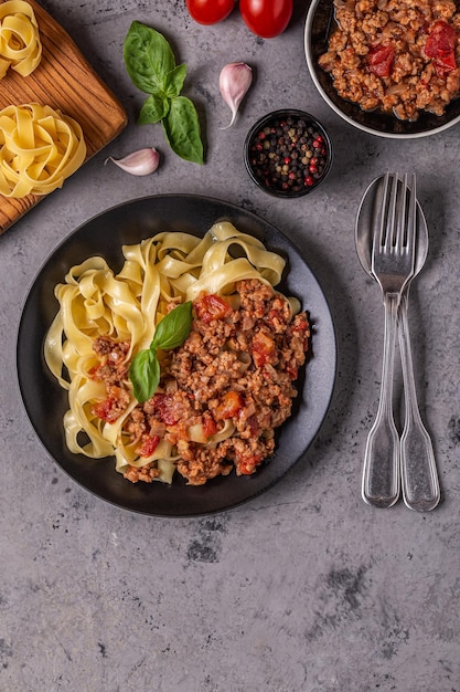 Lekker klassieke Italiaanse pasta bolognese