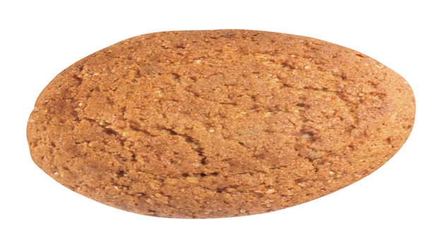 Lekker koekje geïsoleerd op een witte achtergrond