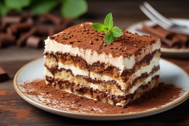 Lekker zelfgemaakte tiramisu taart