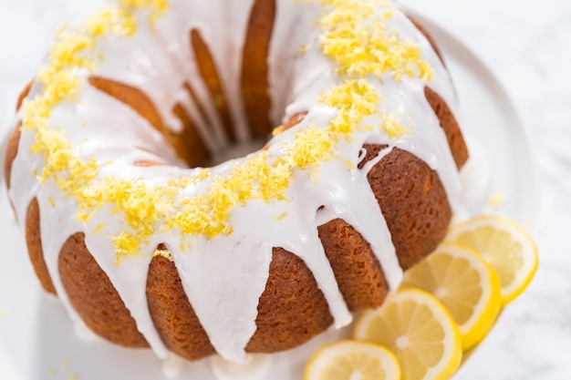 Lemon bundt cake