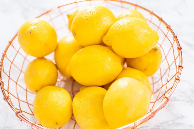 레몬 번트 케이크
