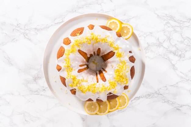 Lemon bundt cake