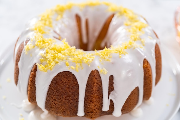 Lemon bundt cake