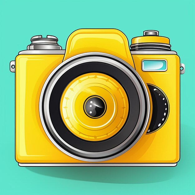 Lemon camera pro sticker