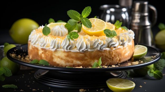 Foto cheesecake al limone