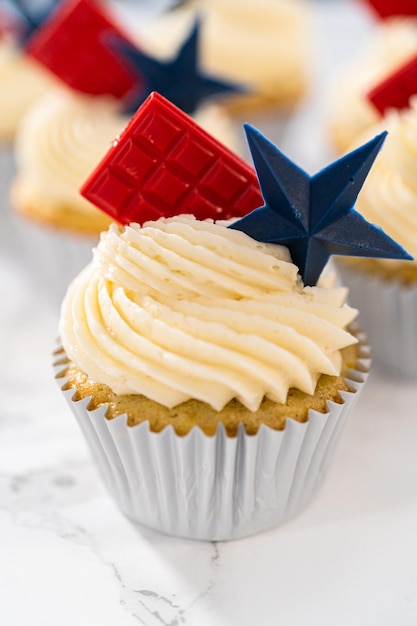 Photo lemon cupcakes