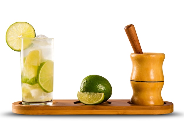 Lemon Fruit Caipirinha of Brazil