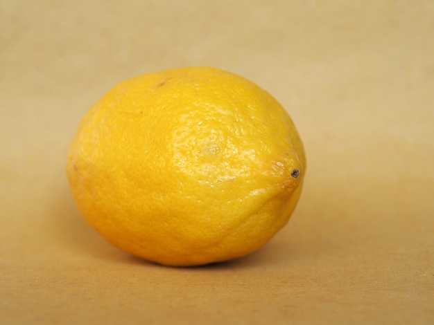 Lemon fruit food with copy space