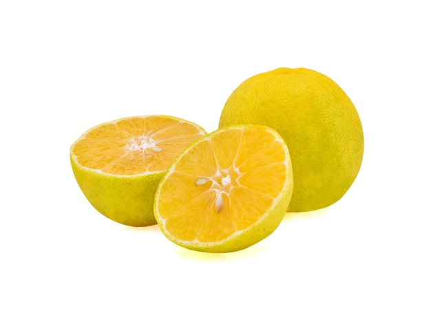 Lemon fruit isolated