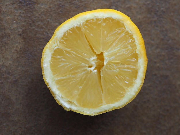 Lemon fruit slice