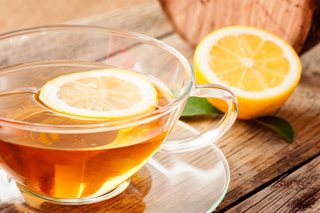 Lemon fruit tea