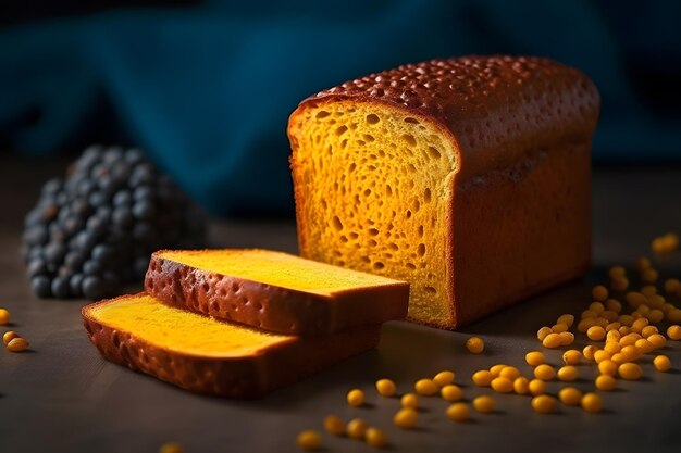 Lemon Glow Loaf Verhelder je dag met Yellow Millet Bread Bliss