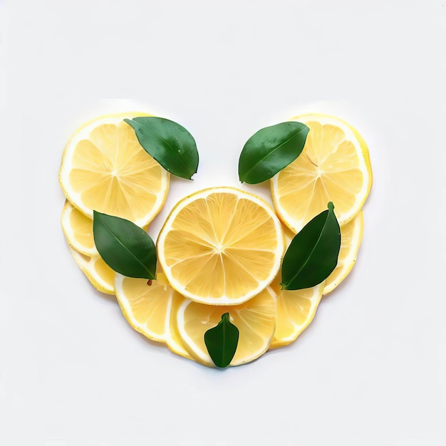 Lemon Heartwarming Imagery Generative AI