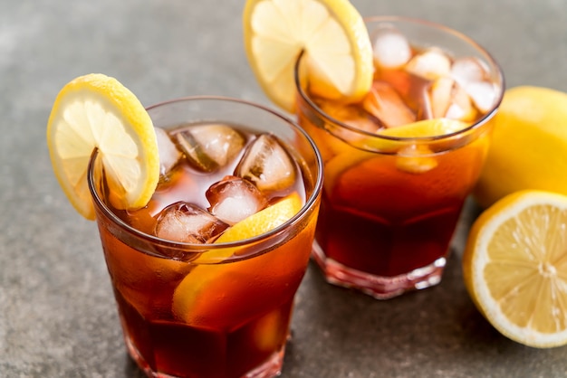 lemon iced tea