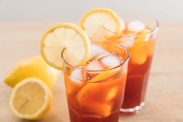 lemon iced tea