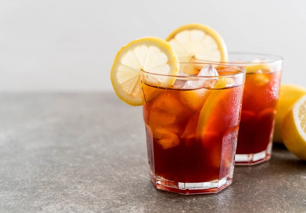 lemon iced tea