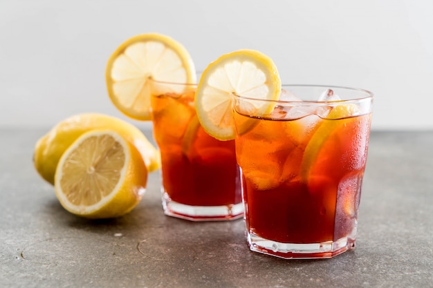 lemon iced tea