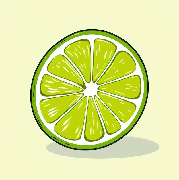 a lemon is cut in half and a lime is cut in half.