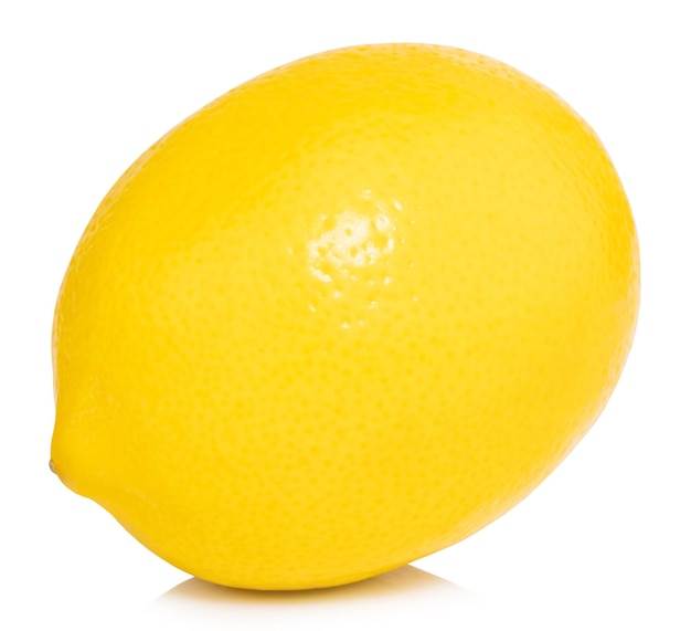 Lemon isolated on white background  With clipping path