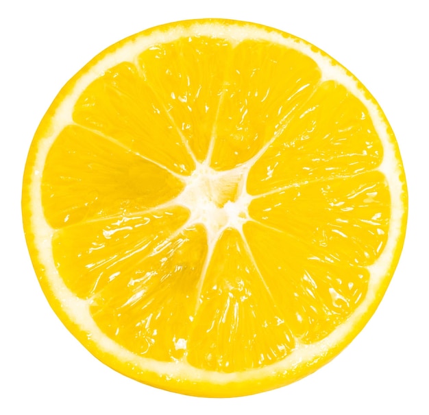 Lemon isolated on white background  With clipping path