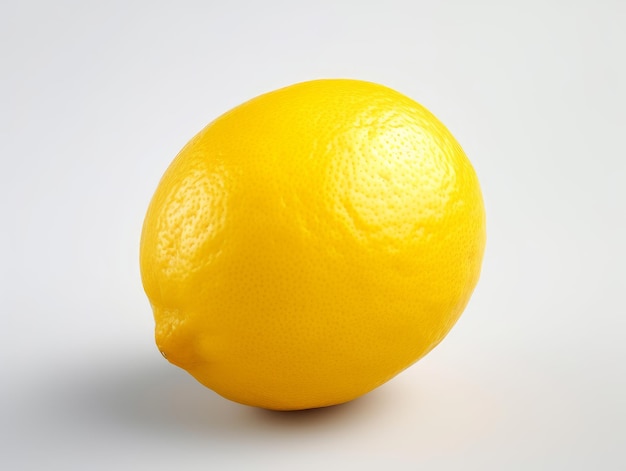 Lemon isolated on a white background