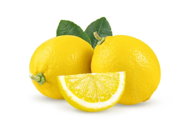 Lemon isolated