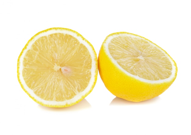 Lemon isolated