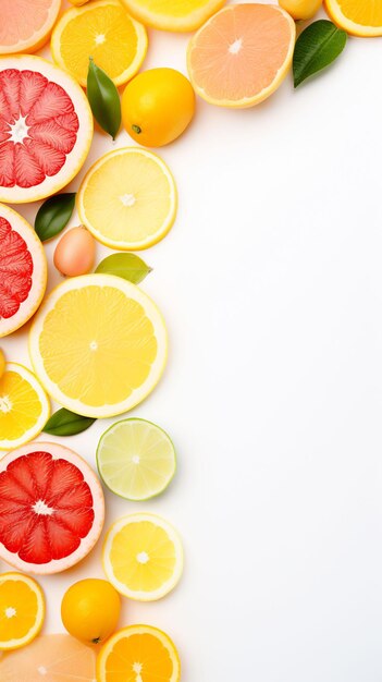 A lemon and lemon cut in half on a white background