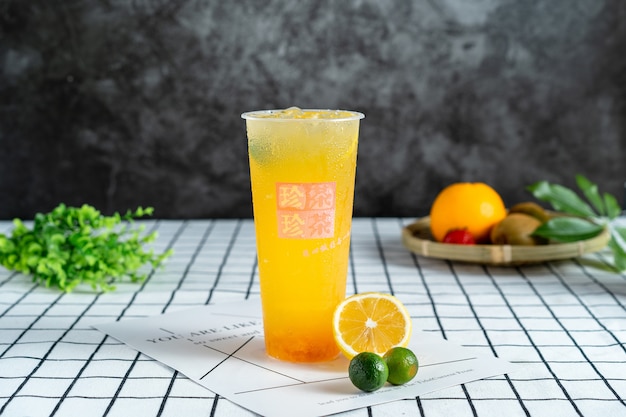 Lemon and orange juice beverage