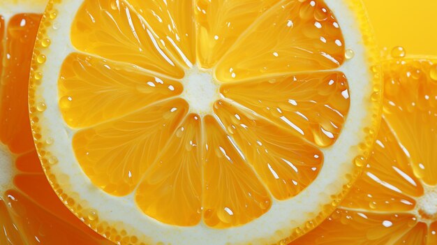 Lemon slice hd 8k wallpaper stock photographic image