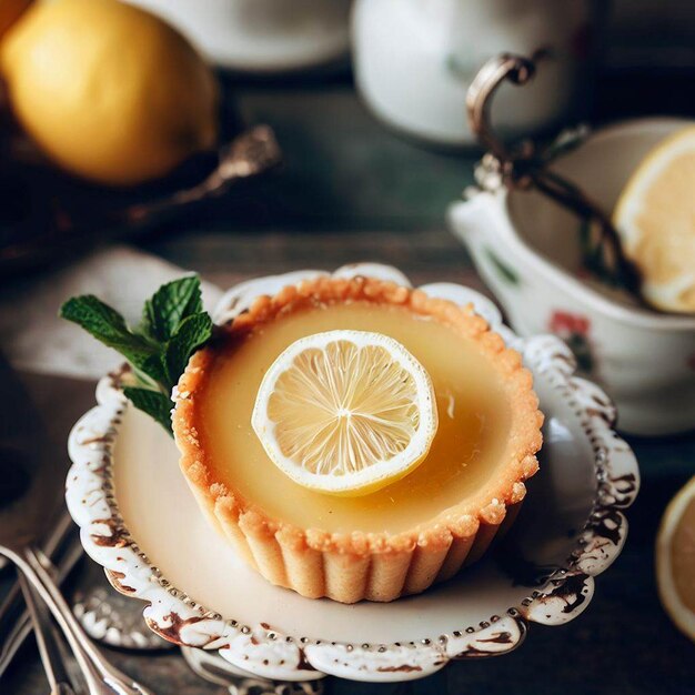 Lemon tart