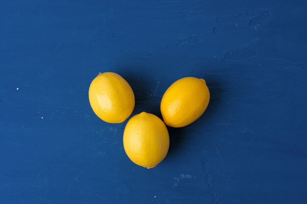 Lemon, top view