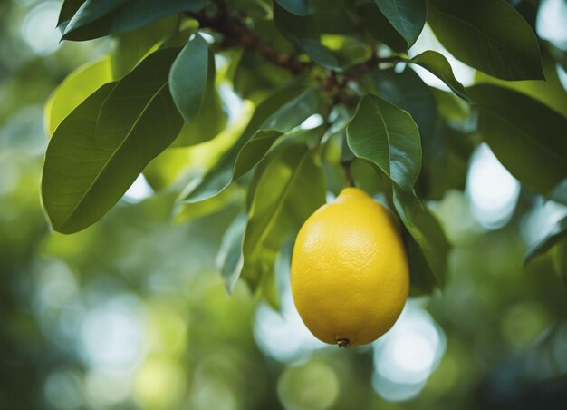 A lemon tree in jungle